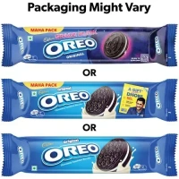 Cadbury Oreo Vanilla Flavour Creme Sandwich Biscuit, 131.25 g - 131.25 Gm