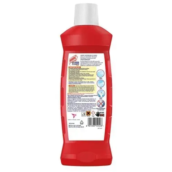 Harpic Disinfectant Bathroom Cleaner Liquid, Lemon, 500 ml - 200 ml