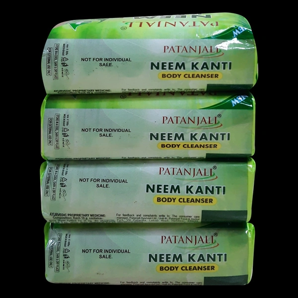 Patanjali Neem Kanti Soap 4*150g - 600 Gm
