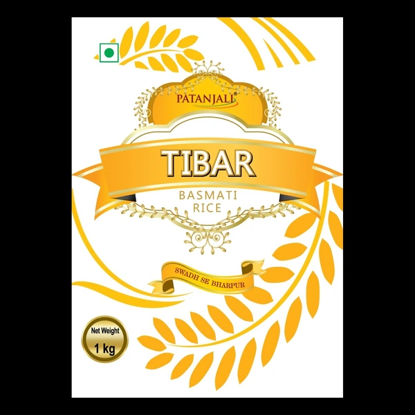 Patanjali Tibar Basmati Rice - 1 kg