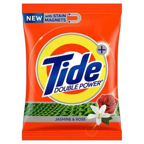 Tide Double Power Jasmine & Rose Detergent Powder 1 kg - 1 Kg