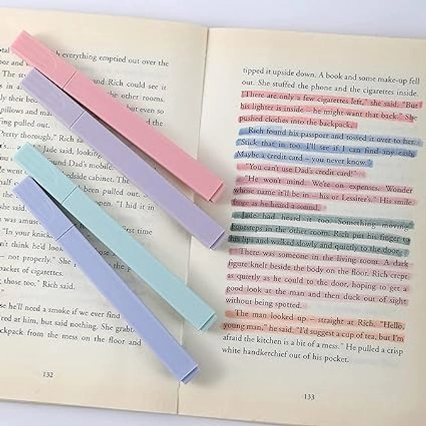 Shuttle Art 6 Pcs Aesthetic Cute Highlighters Bible Highlighters