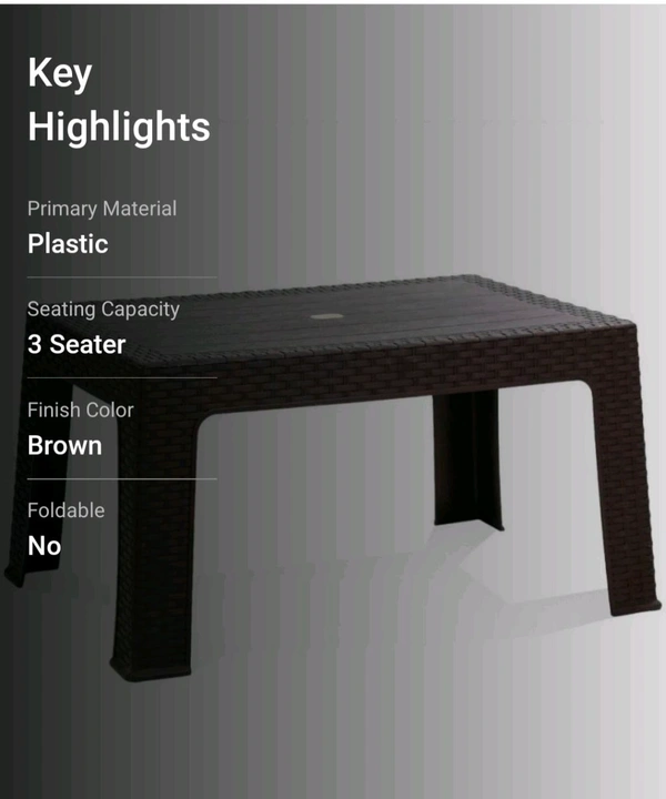 Rafel Tea Table - Morocco Brown
