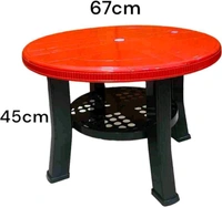 Vespa Round Tea Table  - Web Orange
