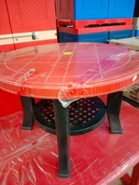 Vespa Round Tea Table  - Web Orange