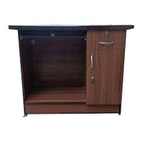Partical Board Computer Table  - Brown, 3×2