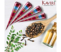 Kaveri Mehendi Cone - India’s best herbal mehendi cone, One Box 12pic