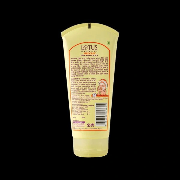 Lotus Herbals Apriscrub "Fresh Apricot Scrub" - 60gm