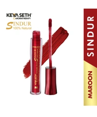 Aromatherapy 100% Natural Liquid Sindoor - Maroon  - Maroon, 5ml
