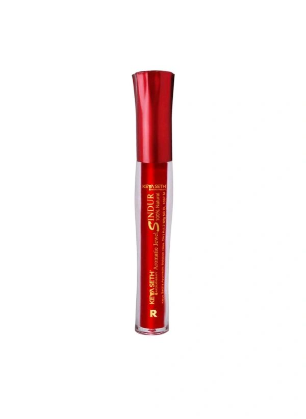 Aromatherapy 100% Natural Liquid Sindoor - Red  - Red, 5ml