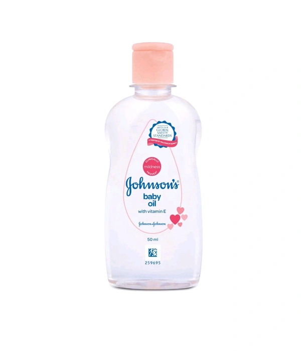 Johnson's Baby Oil With Vitamin E - 50ml