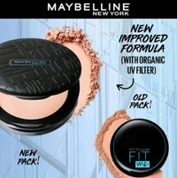 Maybelline New York Compact Powder, With SPF to Protect Skin from Sun, Absorbs Oil, Fit Me, 310 Sun Beige - 6g