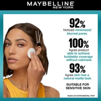 Maybelline New York Compact Powder, With SPF to Protect Skin from Sun, Absorbs Oil, Fit Me, 310 Sun Beige - 6g