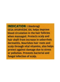 Sesa Ayurvedic Hair Oil (Free Sesa Ayurvedic Shampoo 50 ml) 100 ml - Oil 100ml & Shampoo 50 ml