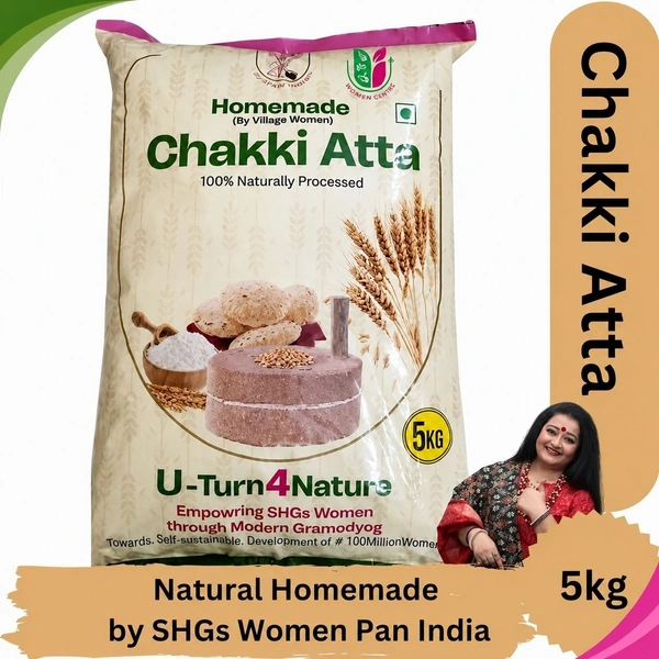 Chakki Wheat Atta with Fiber- Simply Homemade - 5kg