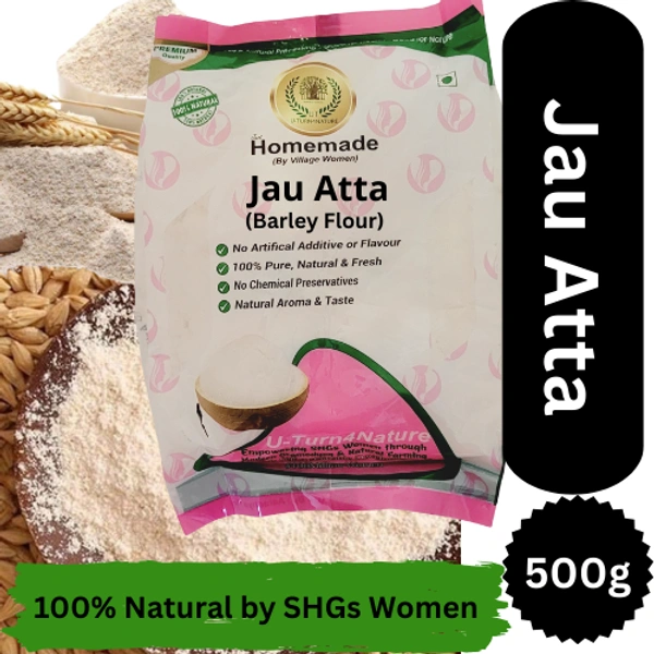 Jau (Barley) Atta, 100% Natural Homemade 500g - 500g, 3 days after booking