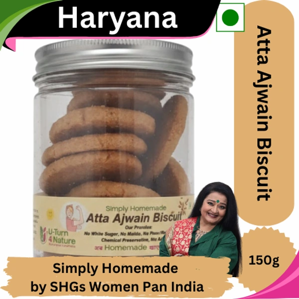 Atta Ajwain Biscuit- Simply Homemade