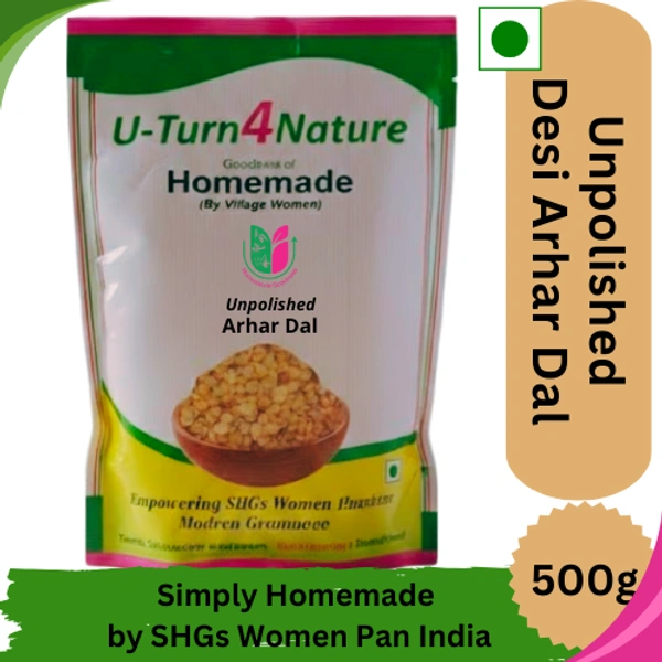 Arhar (Tur) Dal Desi Unpolished- Simply Homemade