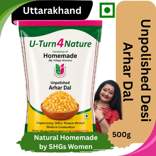 Arhar (Tur) Dal Desi Unpolished- Simply Homemade 