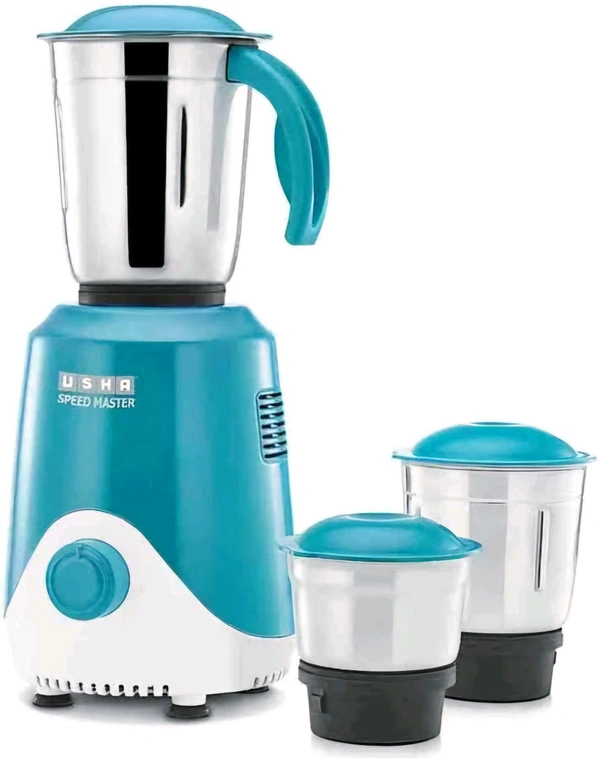 USHA Speed Master Mixer Grinder, 500 Watt - Blue Chill, Large