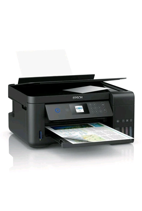 Epson Wireless Ecotank L4260 A4 Wi-Fi Duplex All-in-One Ink Tank Color LED Printers, Black - Black, Large