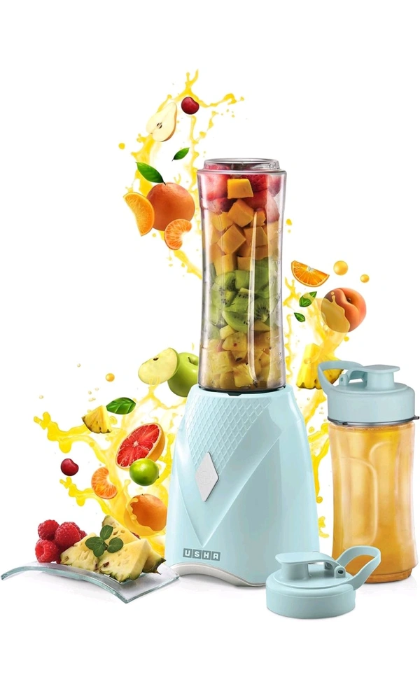 USHA Usha On The Go Blender 350 Watt NB30X1 (Pastel Green)