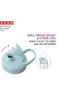 USHA Usha On The Go Blender 350 Watt NB30X1 (Pastel Green)