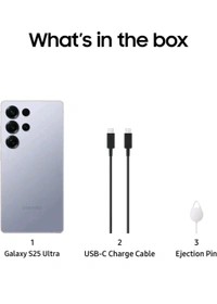 Samsung Galaxy S25 Ultra 5G AI SmartPhone, 12 GB RAM, 256 GB Storage