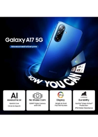 Samsung Galaxy A17 5G SmartPhone, 8 GB RAM, 128 GB Storage