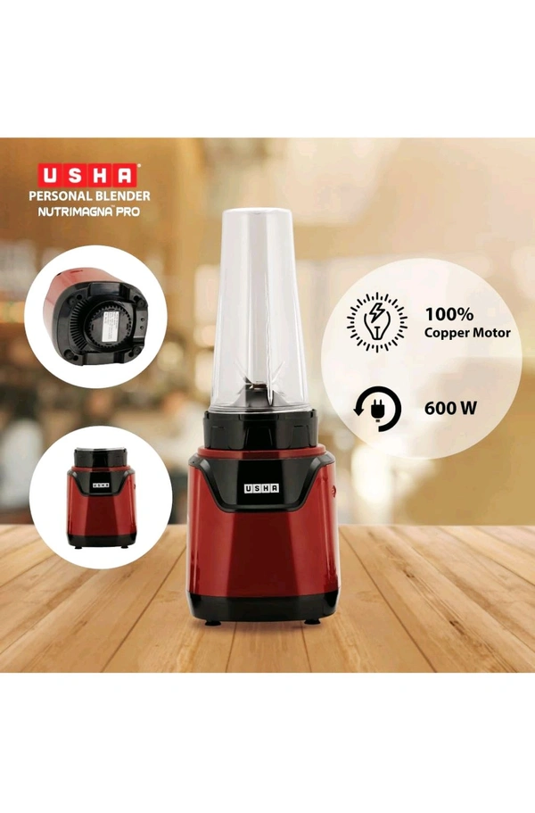 Usha Nutrimagna Pro Blender | 600 Watt | 2 Jars