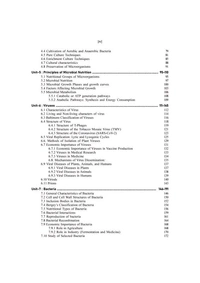 Microbiology, Immunology and Plant Pathology