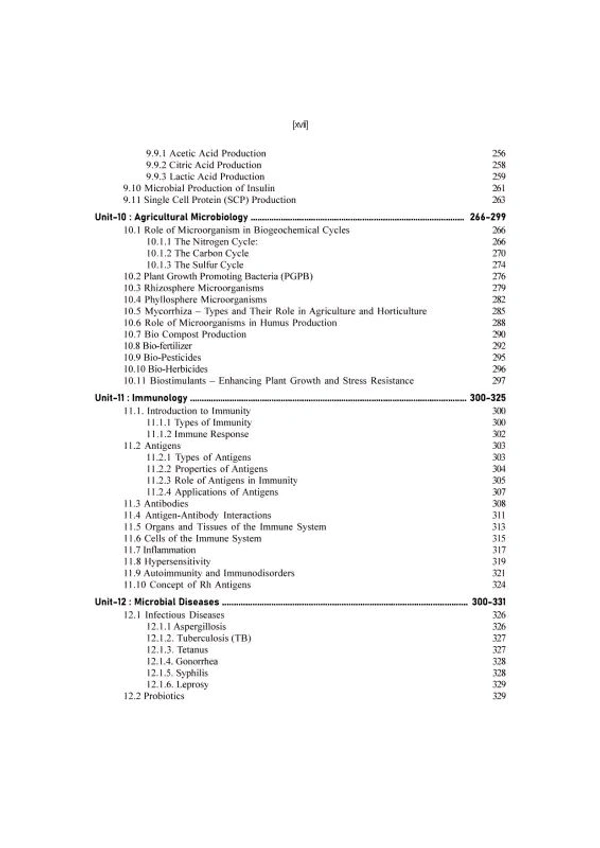 Microbiology, Immunology and Plant Pathology