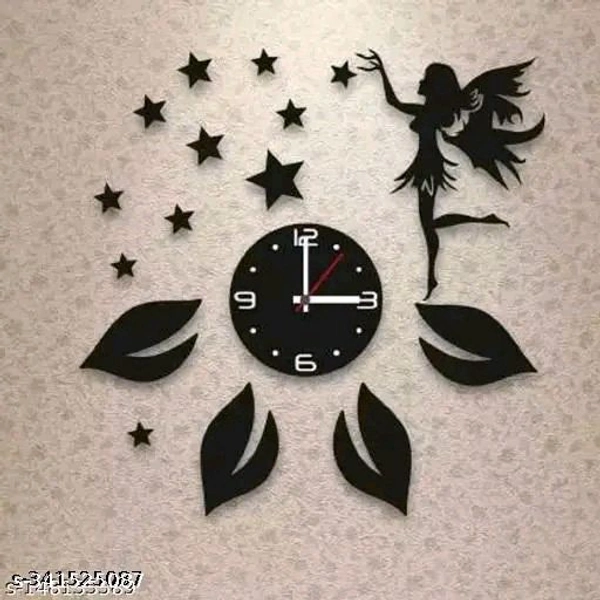 Angle and Star wall clock