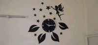 Angle and Star wall clock