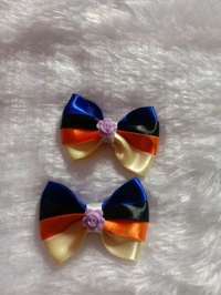 Kids Bow  - Pink Swan, Small