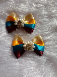 Kids Bow  - Pink Swan, Small