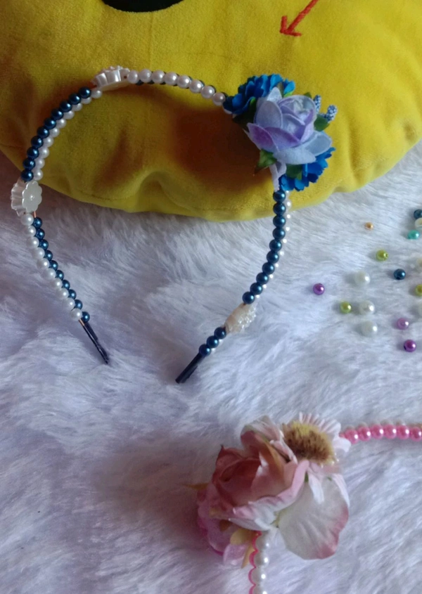 Kids Headband  - Royal Blue, 5 Month Above