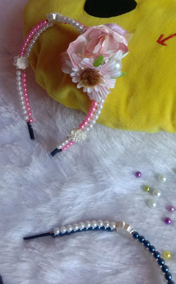Kids Headband  - Pink, 5 Month Above