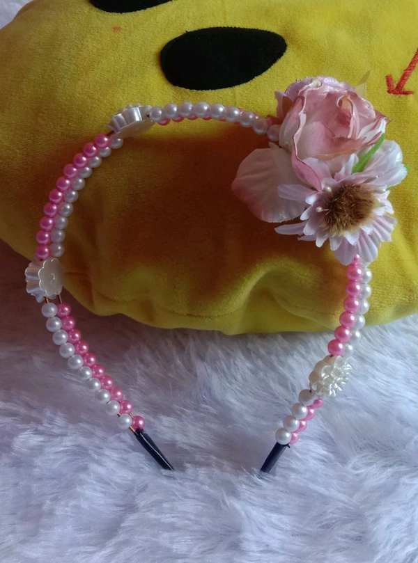 Kids Headband  - Pink, 5 Month Above