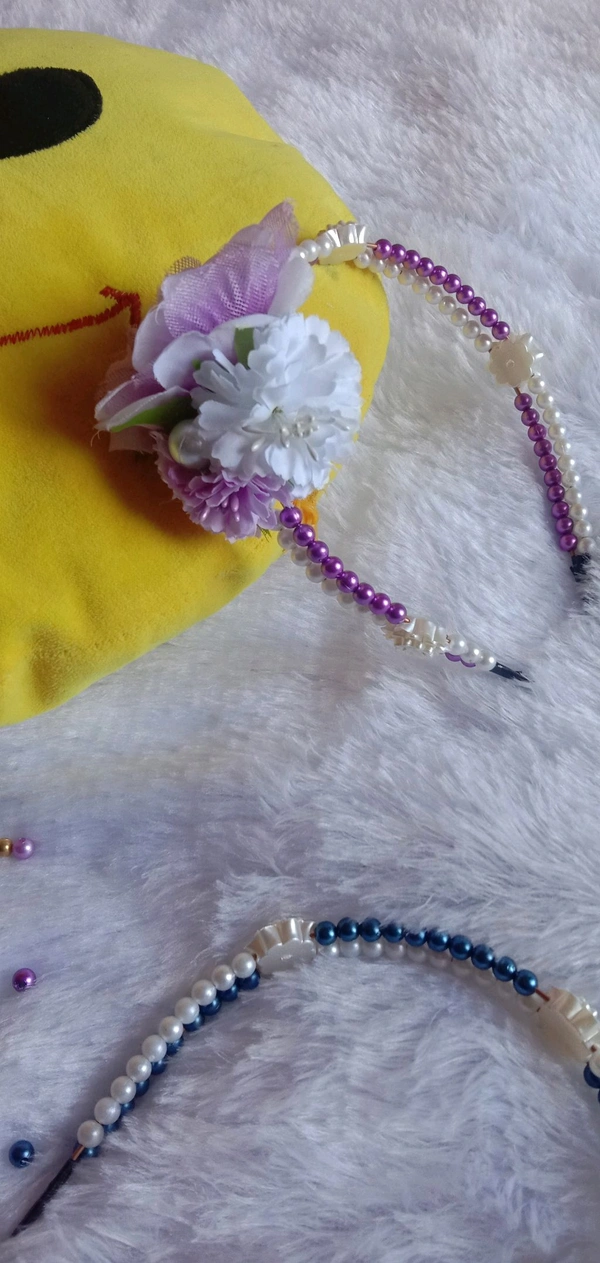 Kids Headband  - Purple, 5 Month Above