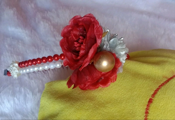 Kids Headband  - Red, 5 Month Above