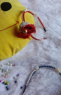 Kids Headband  - Red, 5 Month Above