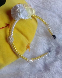 Kids Headband  - Yellow, 5 Month Above