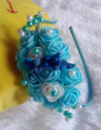 Kids Headband  - Dodger Blue, 5 Month Above