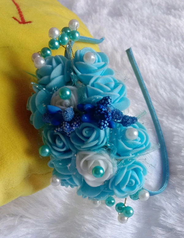 Kids Headband  - Dodger Blue, 5 Month Above
