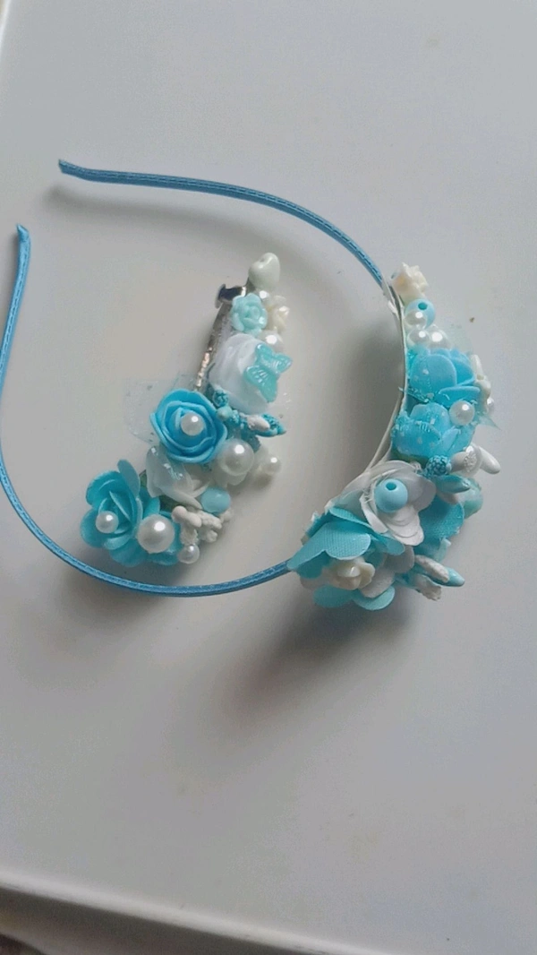 Kids Headband  - Eastern Blue