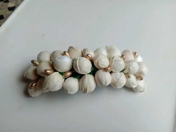 Center Clip  - White