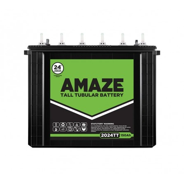 Amaze Tall Tubular Battery 2024TT (150Ah) - 9900