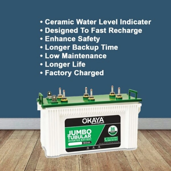 OKAYA Okaya OPJT19036 INVERTER Battery 160Ah - 10900