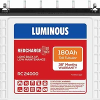 Luminous RC 24000, 180AH - 12600